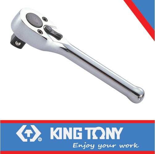 KING TONY RATCHET 3/8" MINI REVERSIBLE 110MM | 3760 45