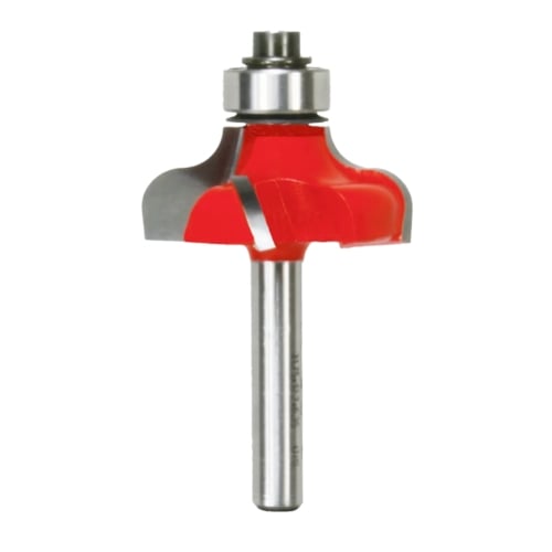 Freud Ogee Fillet Router Bit, D-38.1mm x h-16.2mm x H-57.4mm x C-9.53mm x R-6.35mm x A-1/4" | 38-20425P