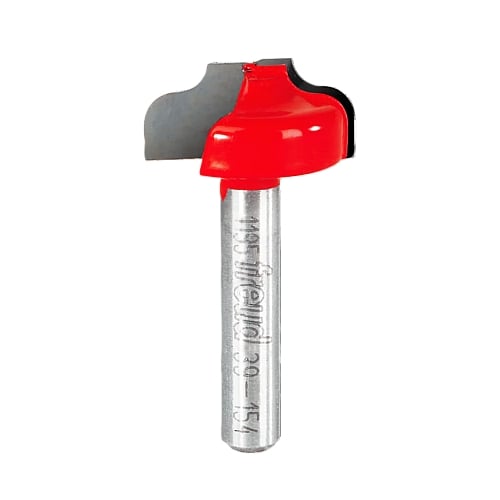 Freud Ogee Groove Router Bit, D-22.23mm x h-10.4mm x H-42.4mm x R-3.18mm x A-1/4" | 39-15425P
