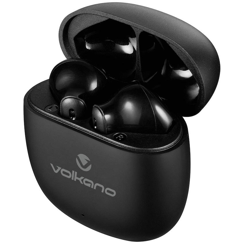 Volkano Sleek Series TWS Earphones - Black | VK-1153-BK