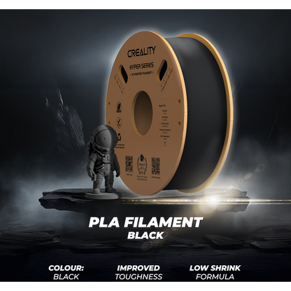 Creality 1.75mm Hyper Series PLA High-Speed Filament - Black 1Kg | 3301010343