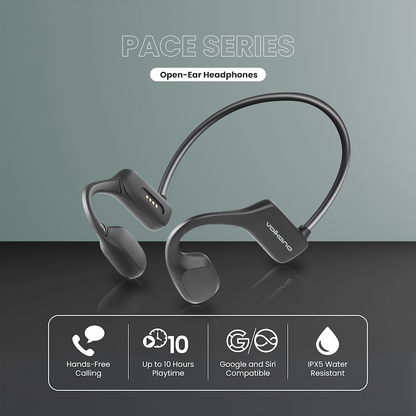 Volkano Pace Series Open-ear Bone Conduction Headphone | VK-1201-BK
