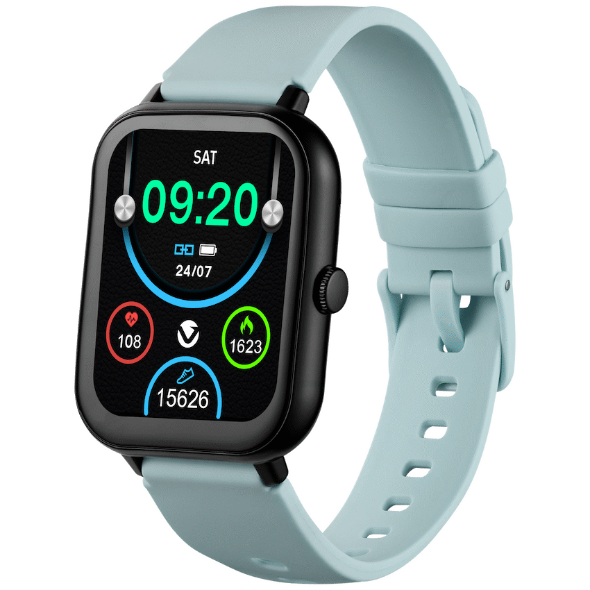 Volkano Chroma Series Smartwatch with Teal Strap | VK-5088-TL