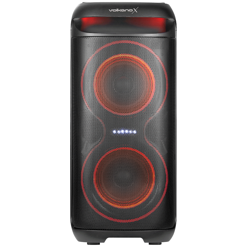 VolkanoX VXP200 Dual 6.5" Party Speaker  - Black | VK-3902-D65