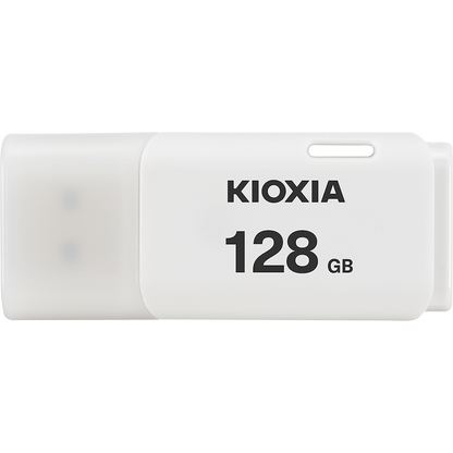Kioxia TransMemory U202 128GB USB 2.0 Type-A Flash Drive (White) | LU202W128GG4
