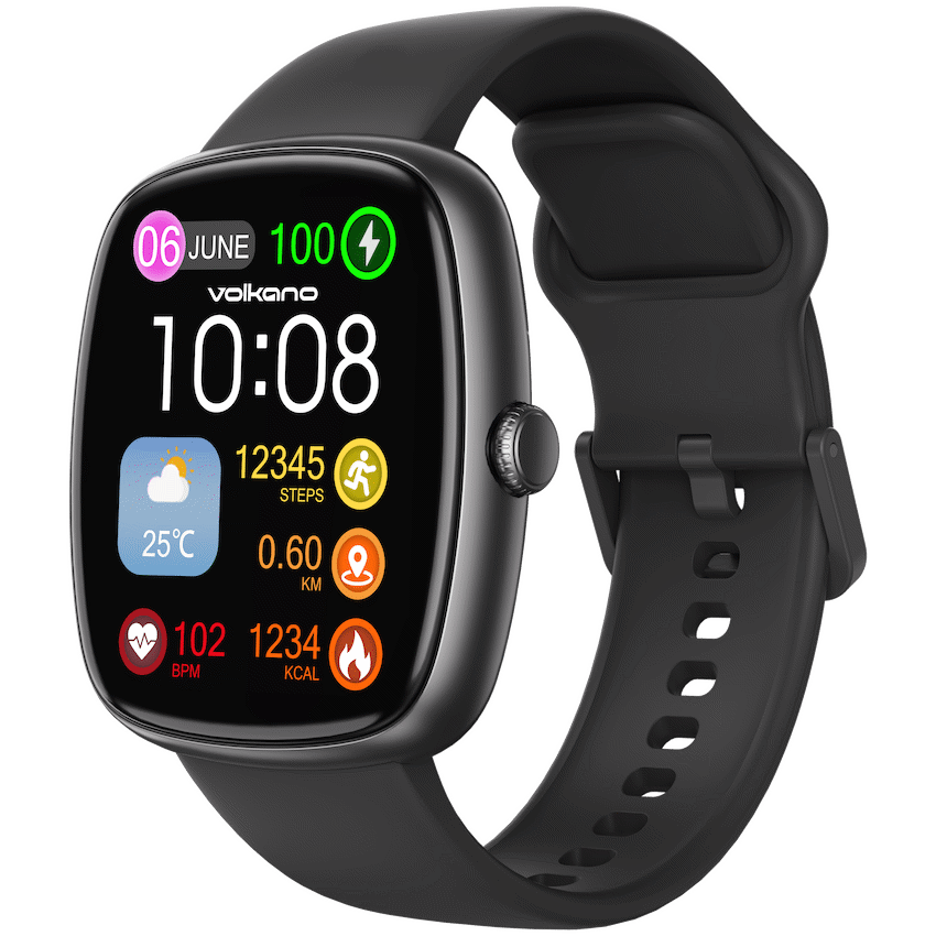 Volkano Elevate Series Smartwatch - Black | VK-5115-BK