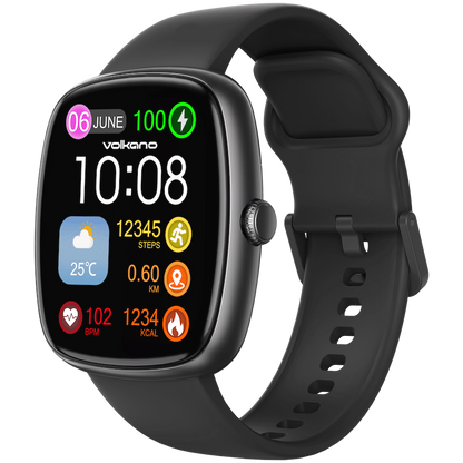 Volkano Elevate Series Smartwatch - Black | VK-5115-BK