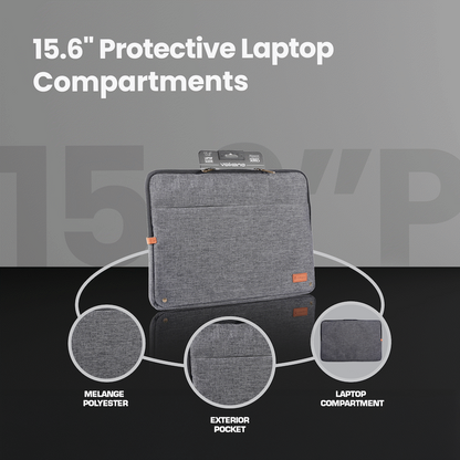 Volkano Premier Series Laptop Sleeve 15.6" | VK-7020-BK15.6