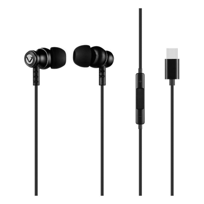 Volkano Prism 2.0 Series Type-C Earphone - Black | VK-1019-BK[V1]