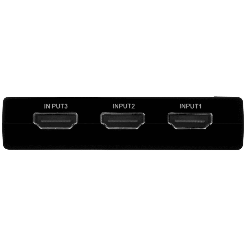 VolkanoX Define Series HDMI Switch 3-Way | VK-20211-BK