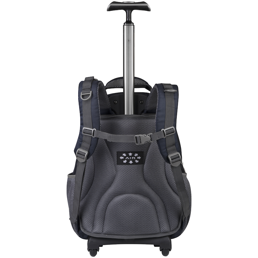 Volkano Orthopaedic Trolley Backpack 27L - Navy/Grey | VK-7094-NVGR