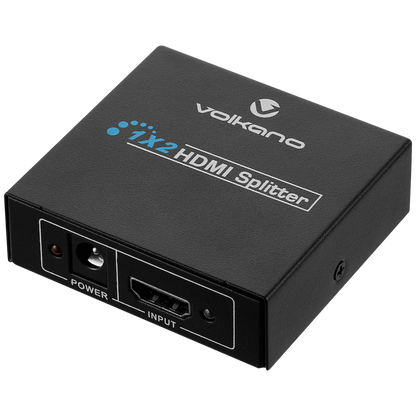 Volkano HDMI 2-Way Splitter | VK-4418-BK