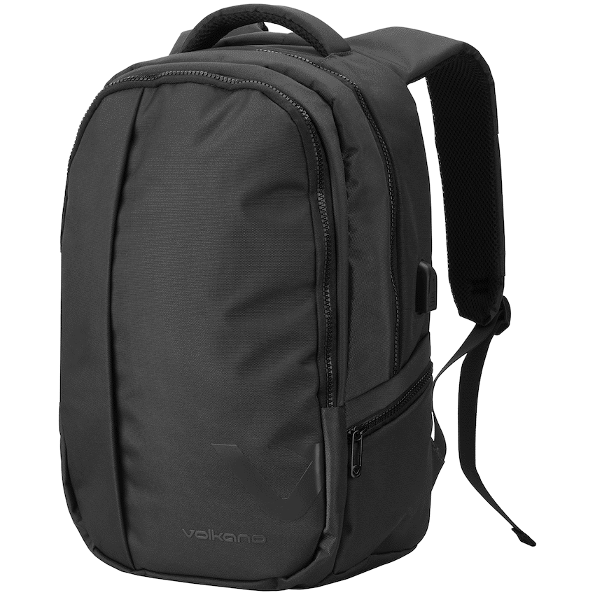 Volkano Midtown 15.6" Laptop Backpack - Black | VK-7151-BK