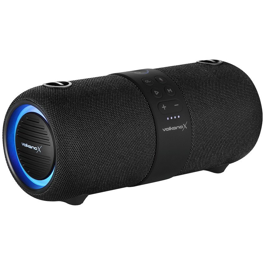 VolkanoX Python Series Bluetooth Speaker - Black | VK-3203-BK