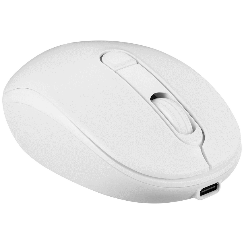 VolkanoX Garnet Bluetooth Wireless Keyboard and Mouse Combo - White | VKX-20008-WT