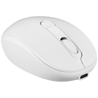 VolkanoX Garnet Bluetooth Wireless Keyboard and Mouse Combo - White | VKX-20008-WT