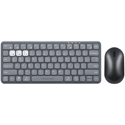 VolkanoX Blaze Bluetooth Wireless Keyboard and Mouse Combo - Graphite | VKX-210-GT