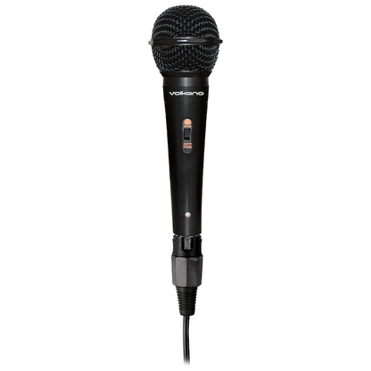 Volkano Ace Series Metal Wired Dynamic Vocal Microphone - Black | VK-30011-BK