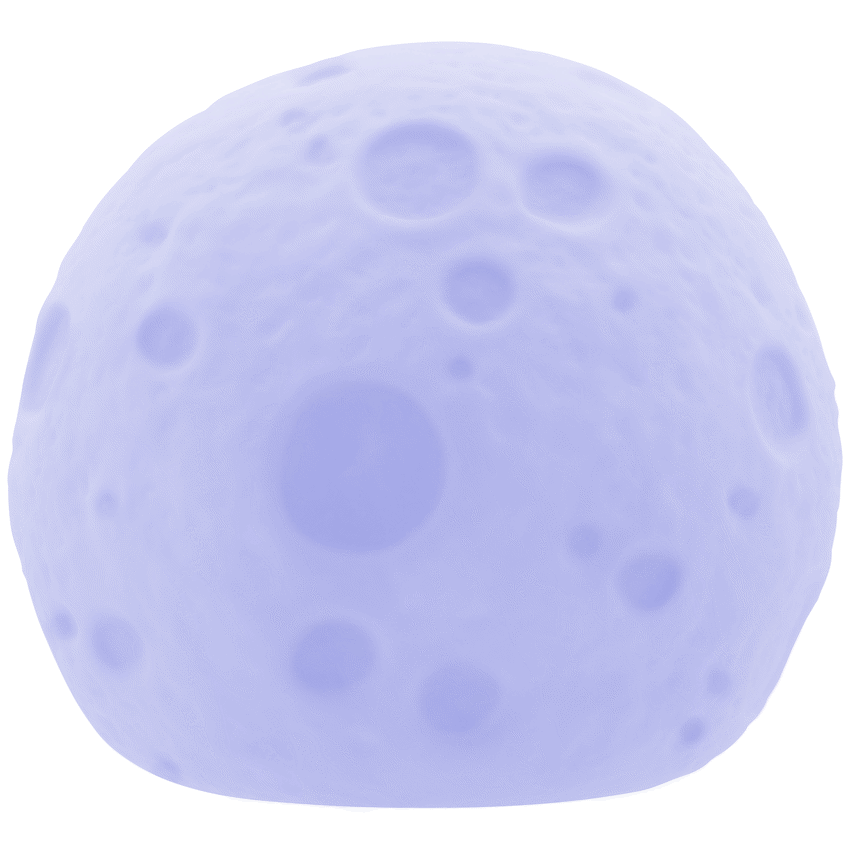 Volkano Galactic Mini Moon LED Mood Light - Battery Operated | VK-50022-MMN
