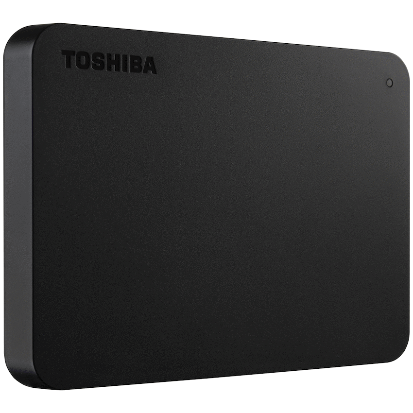 Toshiba Canvio Basics 4TB 2.5" Portable External Hard Drive USB 3.2 Gen 1 (Black) | HDTB540EK3CA