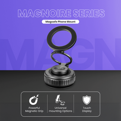 Volkano Magnoire Series Magsafe Phone Mount - Black | VK-5038-BK