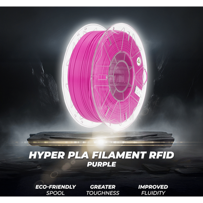 Creality 1.75mm Hyper Series PLA RFID Filament - Purple 1Kg | 3301010460