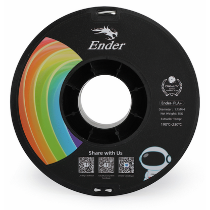 Creality 1.75mm Ender-PLA+ Filament - White 1Kg | 3301010305