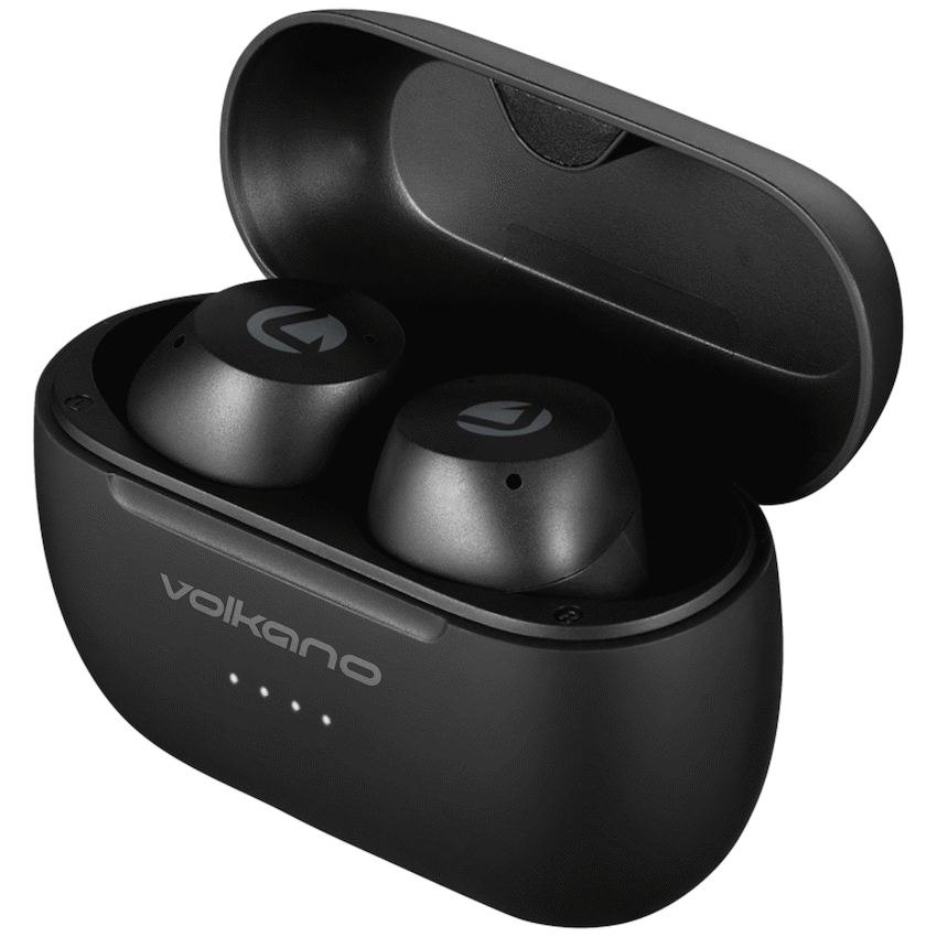 Volkano Pisces 2.0 Series TWS Earphones - Black | VK-1133-BK[V2]