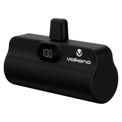Volkano Relief Pro Power Bank - 5000mAh Type-C Direct Plug-In | VK-9027-BK[V2]
