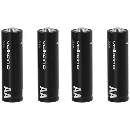 Volkano Extra series Alkaline Batteries AA pack of 4 | VK-8100-BL