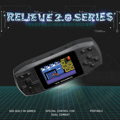 VX Gaming Relieve Series Handheld Gaming Machine - Black | VX-189-BK