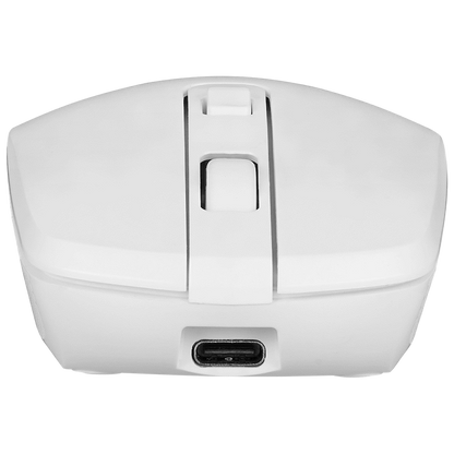 Volkano Granite Series Rechargeable Wireless Mouse - White | VK-20196-WT