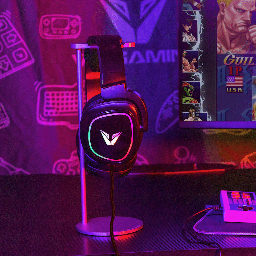 VX Gaming Maverick series Gaming Headset RGB | VX-243-BK