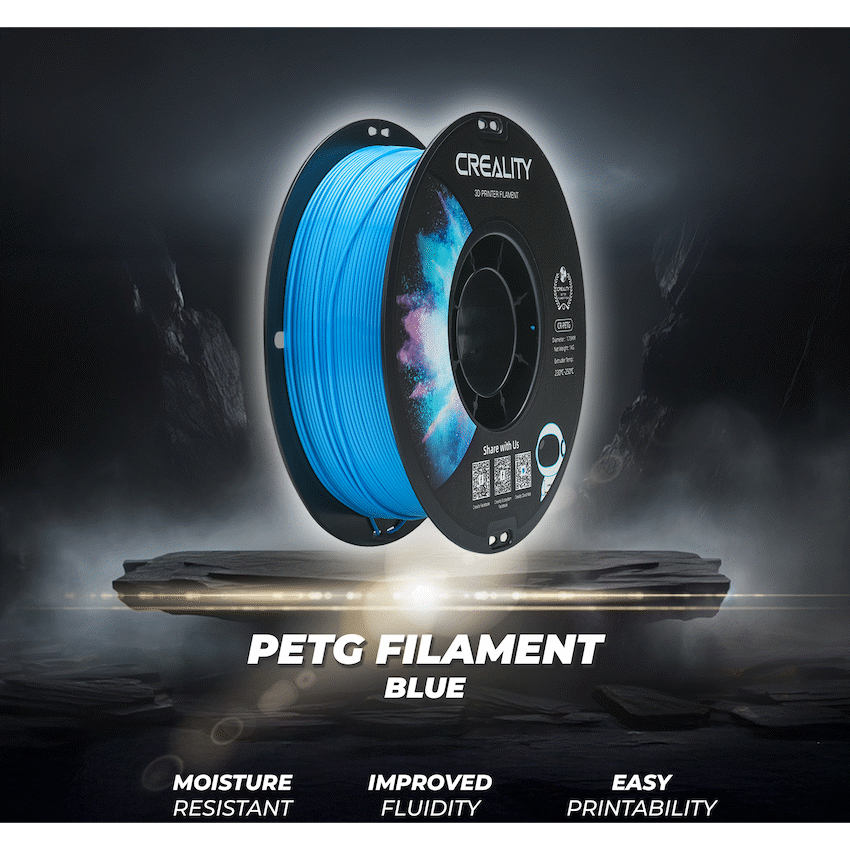 Creality 1.75mm PETG Filament - Technology Blue 1Kg | 3301030049