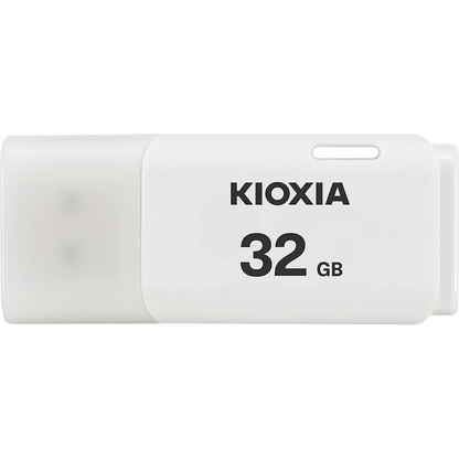 Kioxia TransMemory U202 32GB USB 2.0 Type-A Flash Drive (White) | LU202W032GG4