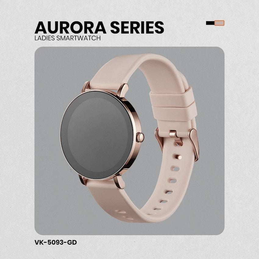 Volkano Aurora Series Ladies Smart Watch - Gold | VK-5093-GD
