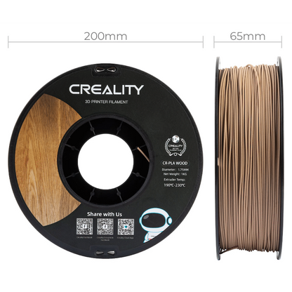 Creality 1.75mm PLA Wood Filament - White Pine 1Kg | 3301130001