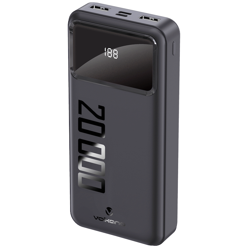 Volkano Punch Series 20000mah Power Bank | VK-9022-BK