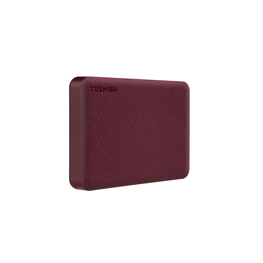 Toshiba Canvio Advance 2TB 2.5" Portable External Hard Drive USB 3.2 Gen 1 (Red) | HDTCA20ER3AA