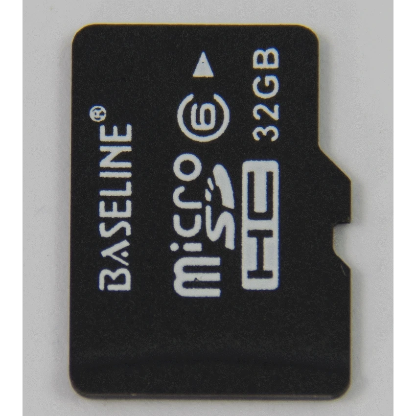 Baseline 32GB MicroSDHC Class 10 Memory Card with SD Adapter | BLRP-MC32GB