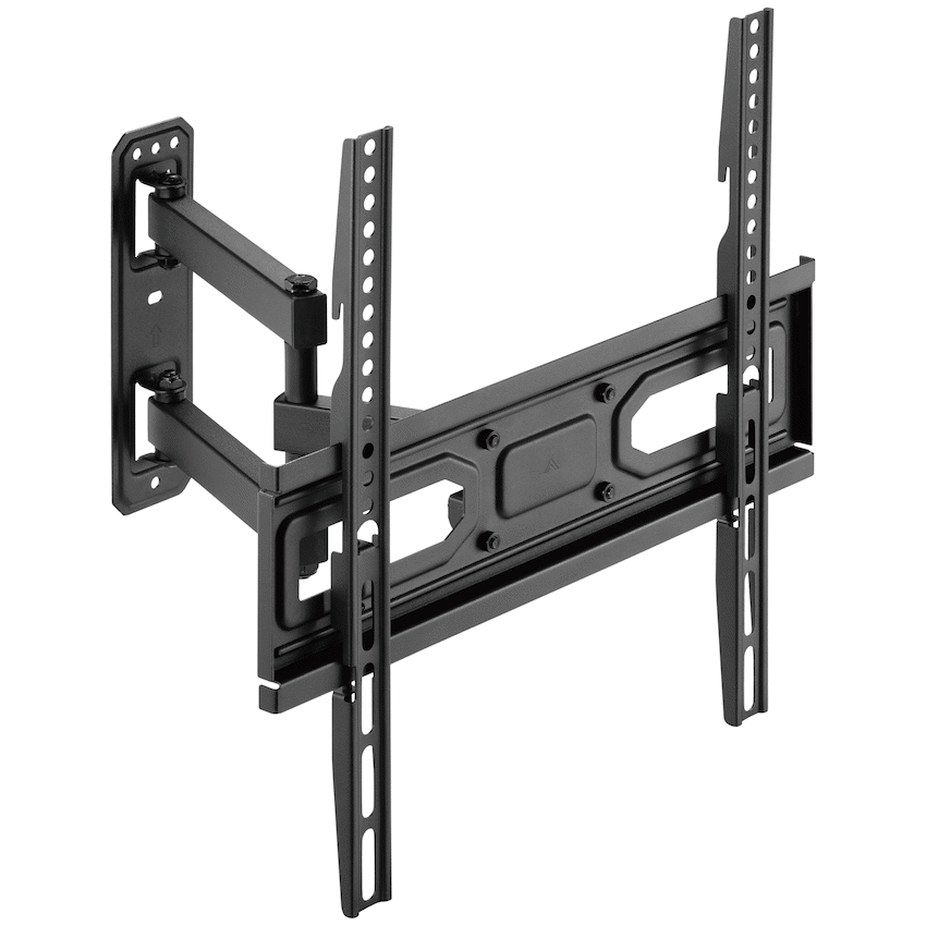 Volkano Steel Series Full Motion Single Arm TV Wall Mount for 32"-55" TVs | VK-4029-BK