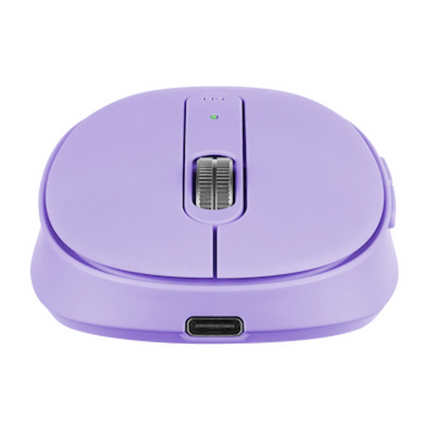 VolkanoX Crater Bluetooth Wireless Mouse - Purple | VKX-202-PR