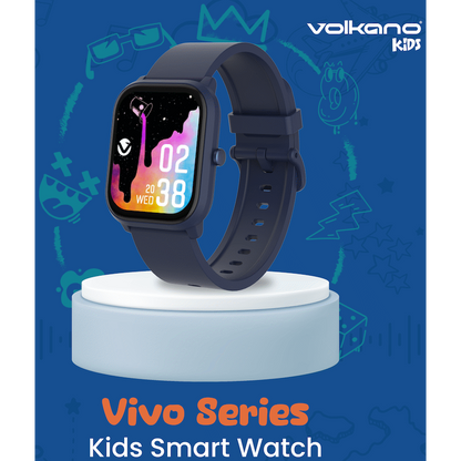 Volkano Vivo Series Kids Smart Watch - Dark Blue | VK-5018-BL