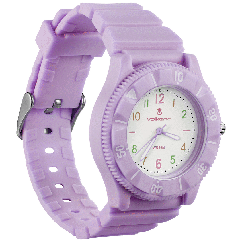 Volkano Mallow Series Kids Analogue Watch - Purple | VK-5203-PR