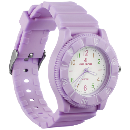 Volkano Mallow Series Kids Analogue Watch - Purple | VK-5203-PR
