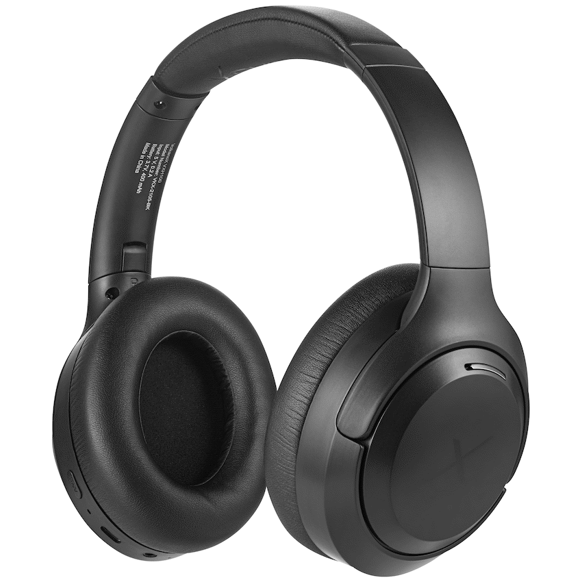 VolkanoX VXH100 Bluetooth Headphones with ANC  - Black | VKX-2105-BK