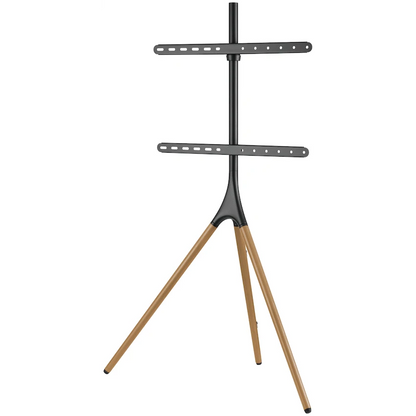 Volkano Steel series Fixed Easel TV Stand 45" - 65" TVs | VK-4042-BK