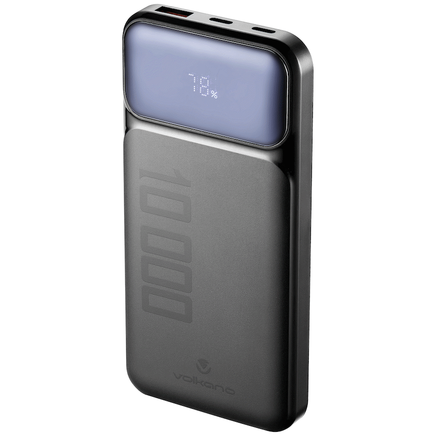 Volkano Roma Series 10000mah P.D. 20W Power Bank | VK-9024-BK