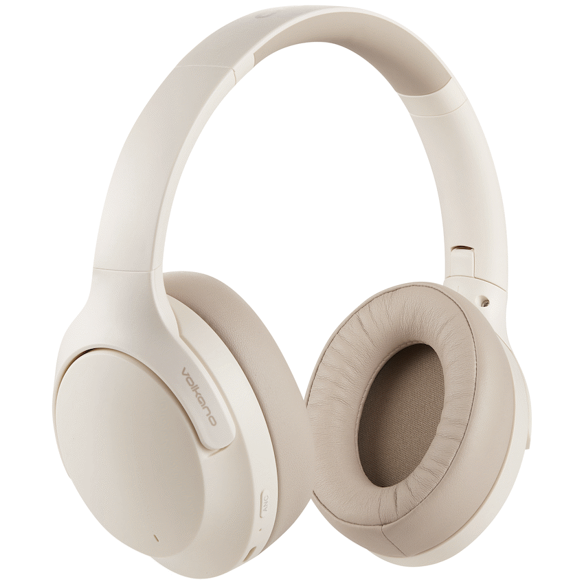 Volkano Odyssey ANC Bluetooth Wireless Headphone - Nude | VK-2103-ND