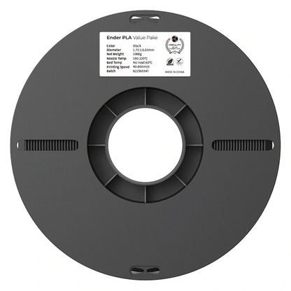 Creality 1.75mm Ender-PLA Filament Value Pack - Black 1Kg + White 1Kg | 3301010337